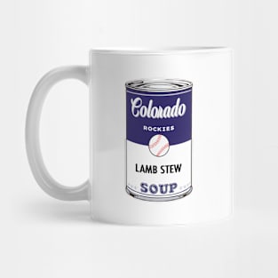 Colorado Rockies Soup Can Mug